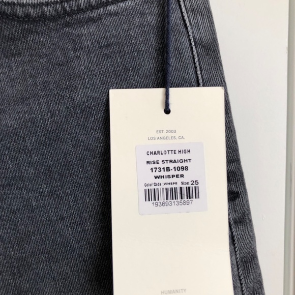 Citizens of Humanity Charlotte High Rise Straight - Picture 6 of 8